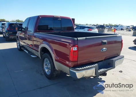 2008 Ford F-250 Lariat from USA, damaged, VIN 1FTSW20R08ED25618
